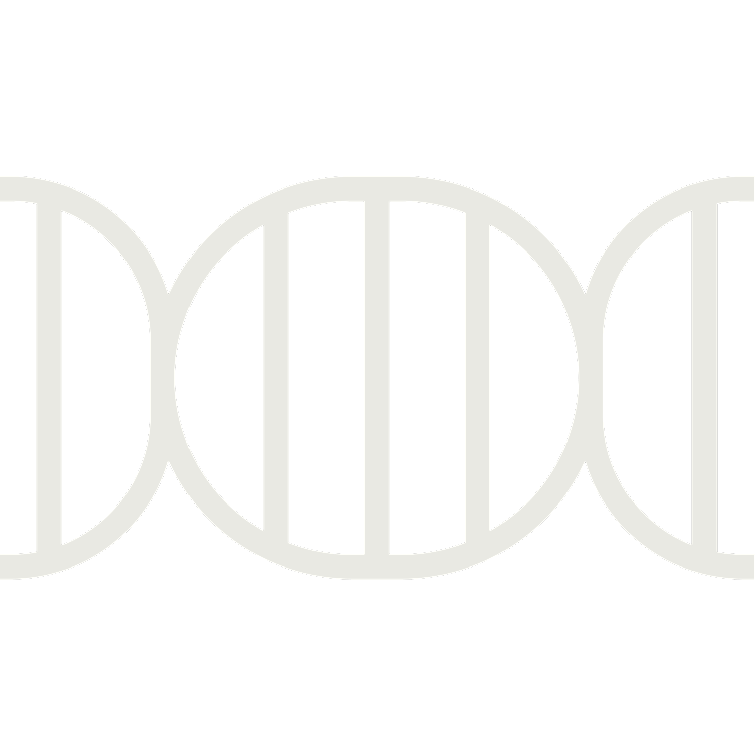 Abstract DNA double helix illustration on black background